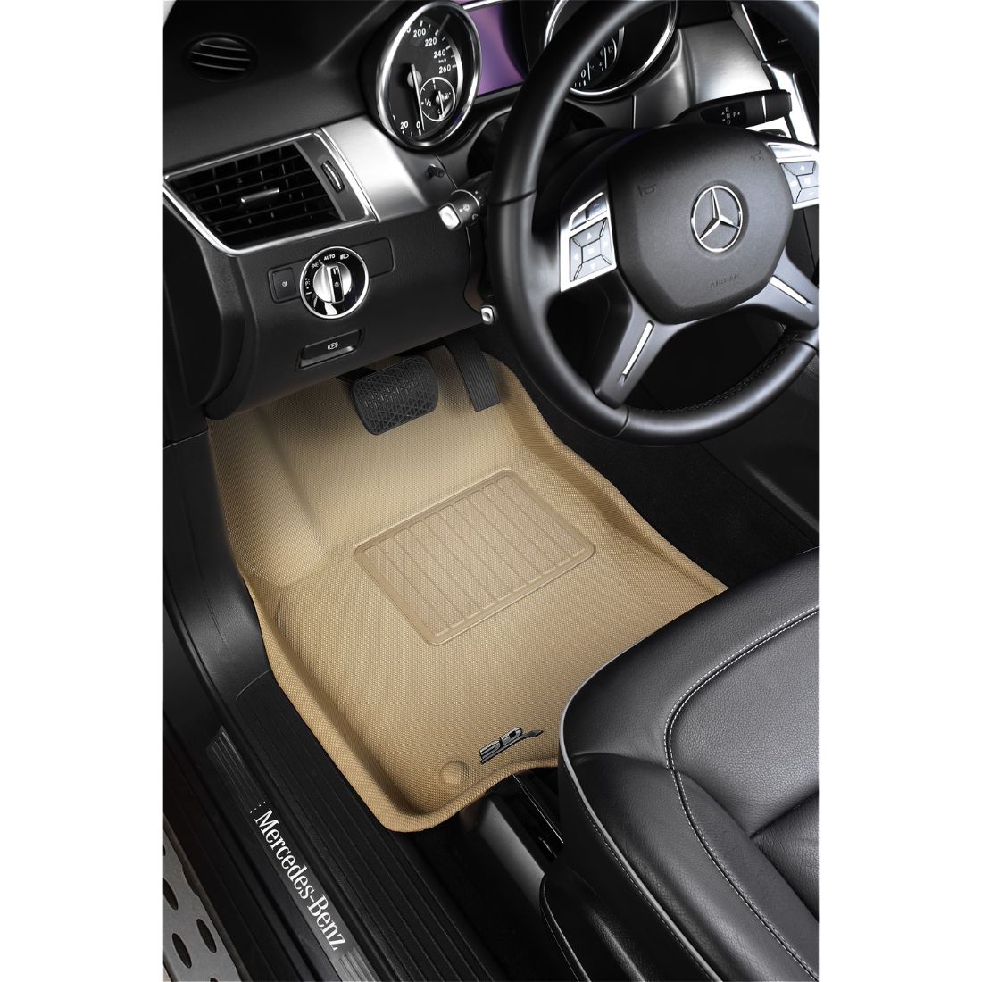 3D MAXpider KAGU 2nd Row Floormat - Black | 2023+ Honda CR-V (L1HD13221509) main image 0